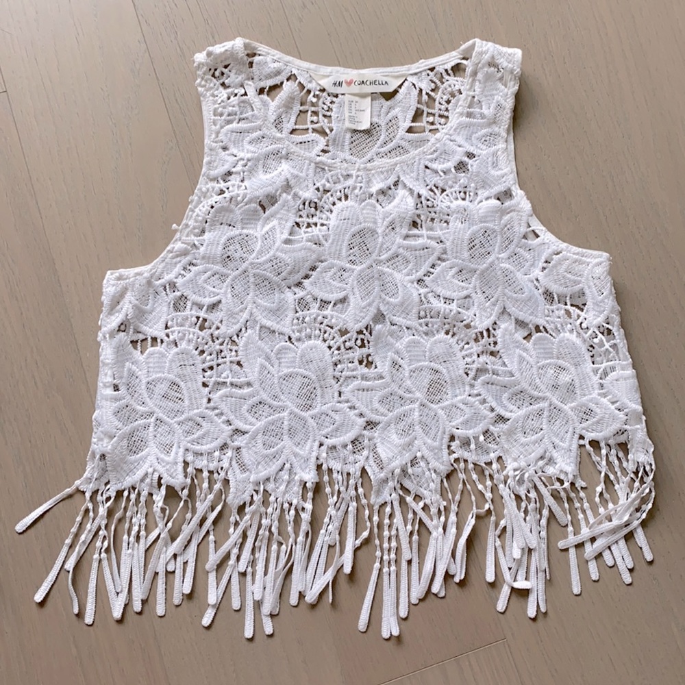 H&M+Coachella Lacey top